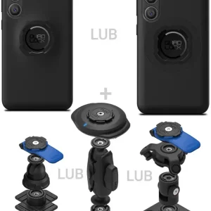 Zestaw 360 Quad Lock: etui na telefon Samsung Galaxy S24+ + wybrane komponenty Rabat