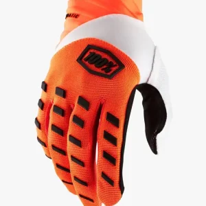 Rękawice cross 100% Airmatic pomarańczowo-biało-czarne Oferta