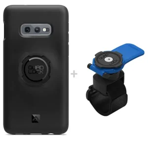 Ograniczona ilość Zestaw: etui na telefon Samsung Galaxy S10E + uchwyt Quad Lock montowany za pomocą paska z szybkozłączką
