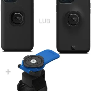 Zestaw: etui na telefon iPhone 12 Pro Max + uchwyt Quad Lock montowany za pomocą paska z szybkozłączką Szybka dostawa