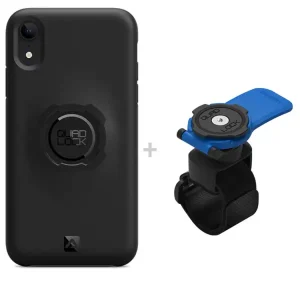 Zestaw: etui na telefon iPhone XR + uchwyt Quad Lock montowany za pomocą paska z szybkozłączką Wyjątkowa oferta