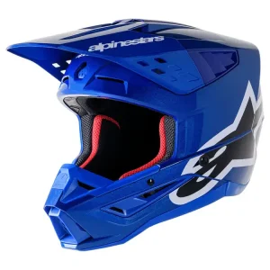 Szybka dostawa Kask enduro Alpinestars MX Supertech M5 Corp niebieski