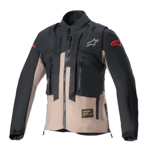 Łatwy zwrot Kurtka enduro Alpinestars MX Techdura czarno-brązowa