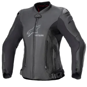 Promocja Kurtka motocyklowa damska skórzana Alpinestars Stella GP Plus V4 czarna