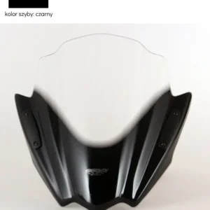 Szyba motocyklowa uniwersalna MRA "RNB" + zestaw montażowy HKSL Honda CB 1100 (13-23) czarna Dodaj do koszyka
