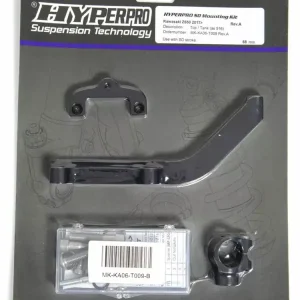 Zestaw mocujący amortyzator skrętu Hyperpro Kawasaki Z650 (17-19) czarny Nowość