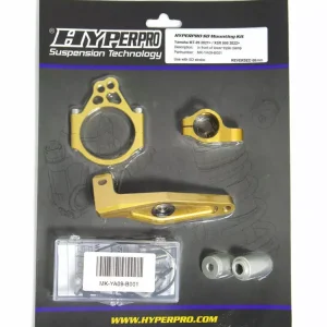 Zestaw mocujący amortyzator skrętu odwrócony Hyperpro Yamaha MT-09 (21-22)/ XSR 900 (22-24) złoty Ostatnia szansa