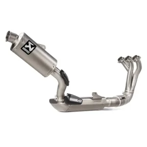 Łatwy zwrot Pełny układ wydechowy Akrapović Racing Line Yamaha XSR 900 (22-) [tytan]