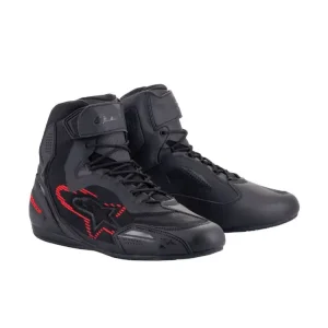 Buty motocyklowe Alpinestars Faster-3 Rideknit czarno-szaro-czerwone Oferta