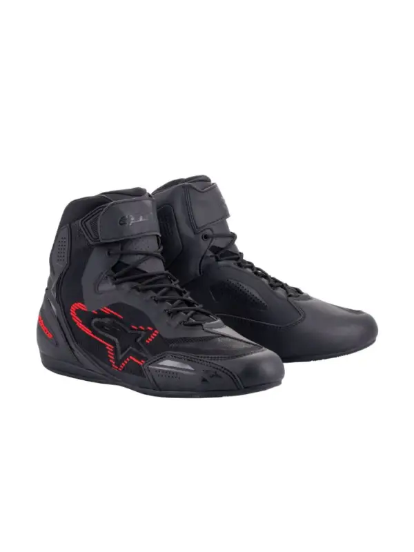 Buty motocyklowe Alpinestars Faster-3 Rideknit czarno-szaro-czerwone Oferta