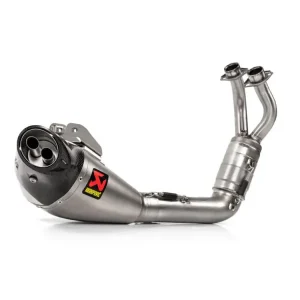 Pełny układ wydechowy Akrapović Racing LineYamaha MT-07/ Tracer 7/ Pure/ Tracer 7 GT (21-24), XSR 700 (21-24) [tytan/ włókno węglowe] Bezpieczne zakupy