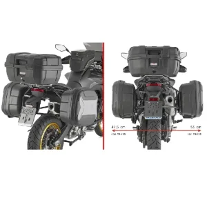 Cena promocyjna Stelaż kufrów bocznych Monokey GIVI PL One-Fit Voge Valico 900 DSX (24-)