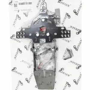 Super okazja Mocowanie tablicy rejestracyjnej Zieger PRO Kawasaki Ninja 400 (24-)/ ZX-4R Ninja (23-)/ ZX-4RR Ninja (23-) [Typ C]