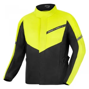 Rabat Kurtka motocyklowa przeciwdeszczowa Shima HydroDry 2.0 czarna-fluo