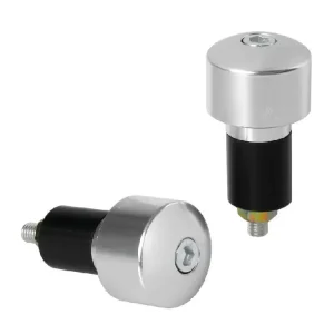 Hit cenowy Uniwersalne ciężarki kierownicy Lampa 90635 aluminiowe srebrne [17/ 23mm]