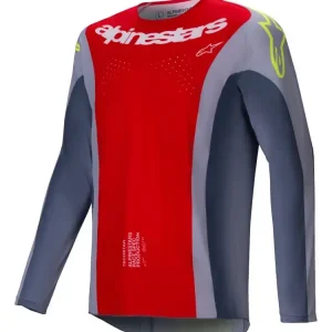 Kup teraz Bluza cross Alpinestars MX Techstar Melt czerwono-szara