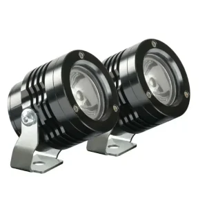 Premium Ledowe światła dodatkowe Lampa O-Lux czarne [para, 12V]