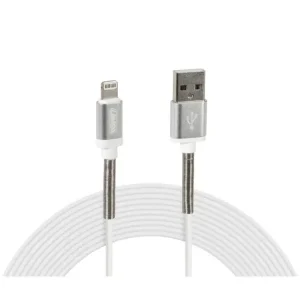 Kabel USB Lampa z wyjściem typu Lighting 200 cm biały Tani