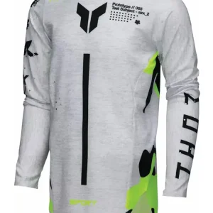 Bluza enduro dziecięca Thor Sportmode Riot biało-fluo Zniżka