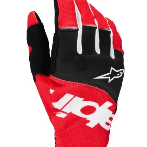 Do wyczerpania zapasów Rękawice cross Alpinestars MX Techstar czarno-czerwone