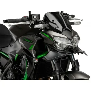 Bezpieczne zakupy Przedni spoiler Puig Kawasaki Z 650 (21-) karbonowy