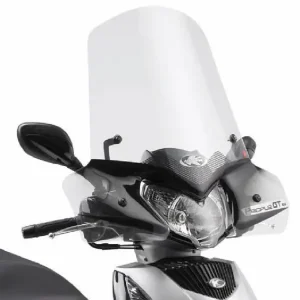 Szyba do skutera Kappa Kymco People GTi 125/ 200/ 300 (10-20) przezroczysta [mocowanie w zestawie] Bestseller