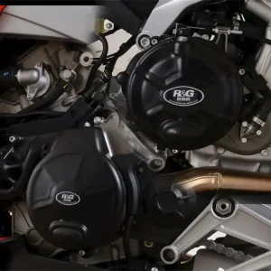 Osłony silnika R&G Racing Aprilia RS 660 (21-24)/ Factory (22-24)/ Tuono 660 (24)/ Tuareg (22-24) czarne Nowość