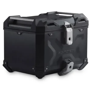 Zestaw: kufer centralny czarny TRAX ADV + stelaż Adventure-rack SW-Motech BMW R 1300 GS (23-)/ Adventure (24-) [poj.: 38 L, do oryginalnego mocowania BMW] Wyjątkowa oferta
