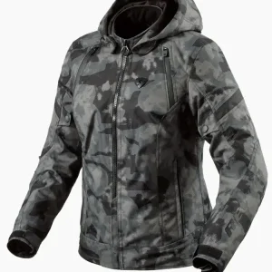 Kurtka motocyklowa damska tekstylna REV’IT! Flare 3 H2O szara Oferta limitowana