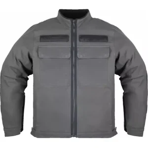 Ostatnia szansa Kurtka motocyklowa tekstylna Icon Mototanker szara