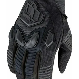 Rękawice motocyklowe Icon Automag 3 czarne Ostatnie sztuki