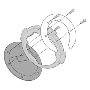 Najlepsza cena Mocowanie do tankbagów Kappa Tanklock, TanklockED Kawasaki Z 750 (03-06)