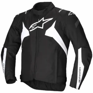 Niska cena Kurtka motocyklowa tekstylna Alpinestars T-Jaws V4 czarno-biała