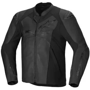 Najlepsza cena Kurtka motocyklowa skórzana Alpinestars Faster V3 czarna