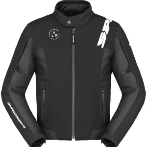 Kurtka motocyklowa tekstylna Spidi Corsa Tex czarno-biała Oferta czasowa