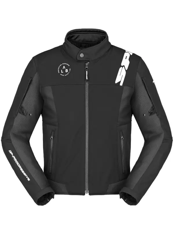 Kurtka motocyklowa tekstylna Spidi Corsa Tex czarno-biała Oferta czasowa