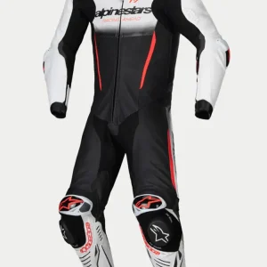 Kombinezon motocyklowy jednoczęściowy skórzany Alpinestars GP-R7 1PC czarno-biały Bestseller