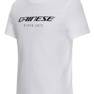 Oferta limitowana Koszulka Dainese Essence Wordmark biała