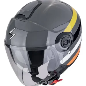 Kask otwarty Scorpion Exo-City II Bee szaro-żółto-czarny Oferta czasowa