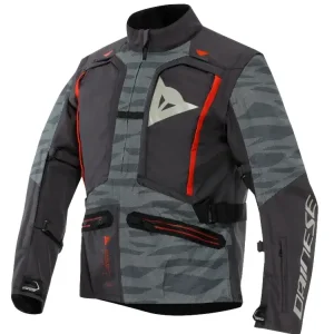 Zamów teraz Kurtka motocyklowa tekstylna Dainese Sterrato Tex szaro-brązowa