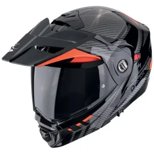 Kask adventure Scorpion ADX-2 Lewis czarno-czerwony Darmowy zwrot