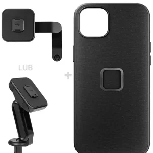 Zestaw na motocykl: etui Peak Design Mobile Everyday do modelu iPhone 15 Plus + mocowanie motocyklowe Cena promocyjna