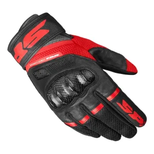 Hit sprzedaży Rękawice motocyklowe letnie Spidi Power Carbon czarno-czerwone