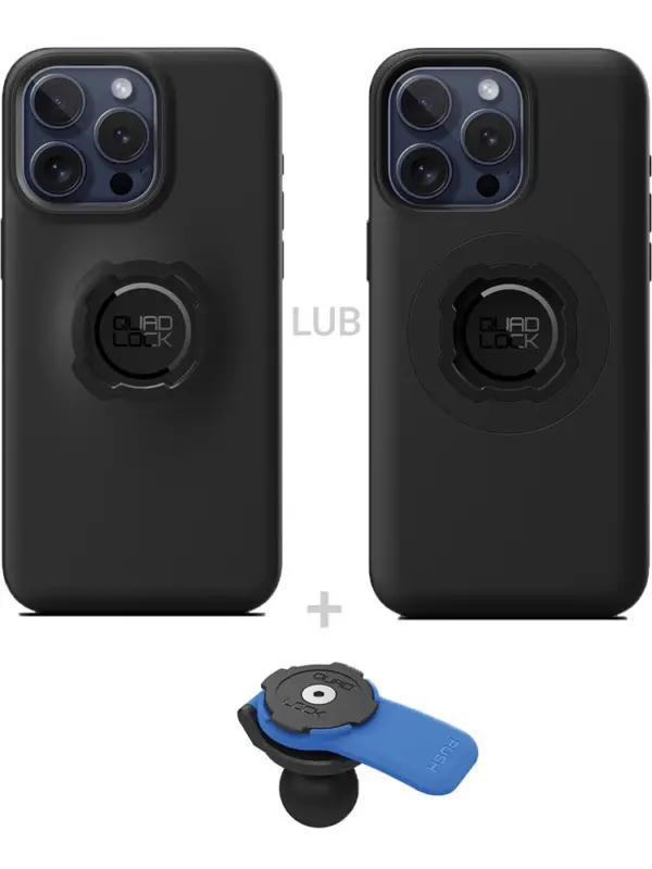 Zestaw: etui na telefoniPhone 16 Pro Max + uchwyt kulowy Quad Lock Darmowy zwrot