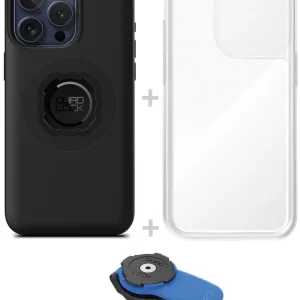 Cena promocyjna Zestaw: etui MAG na telefon iPhone 16 Pro Max (magnetyczne) + wodoodporny pokrowiec MAG + uchwyt kulowy Quad Lock