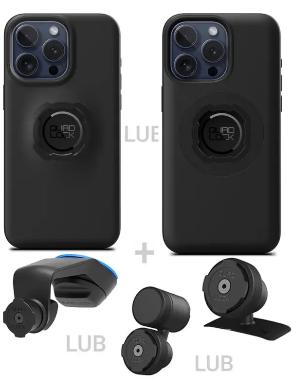 Oferta Zestaw do samochodu: etui na telefon iPhone 16 Pro Max + mocowanie Quad Lock