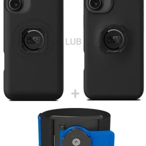 Zestaw do biegania: etui na telefon iPhone 16 Plus + opaska sportowa Quad Lock Bezpieczna płatność