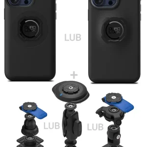 Zestaw 360 Quad Lock: etui na telefon iPhone 16 Pro Max + wybrane komponenty Zniżka
