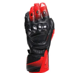Rękawice motocyklowe Dainese Fiero Metal czarno-czerwono-białe Bezpieczne zakupy
