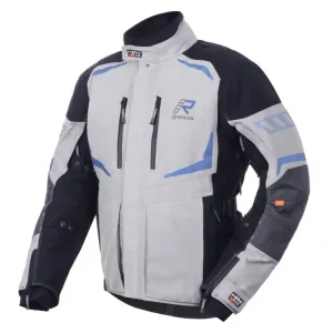 Kurtka motocyklowa tekstylna Rukka Ventu-R szaro-czarno-niebieska Nie przegap